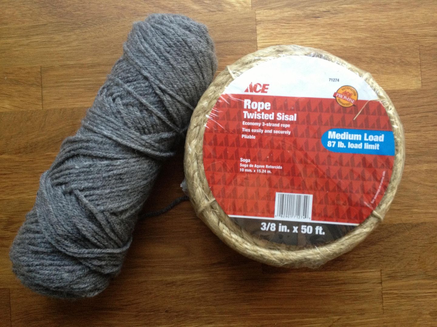 CeciBean DIY Woven Rope Basket